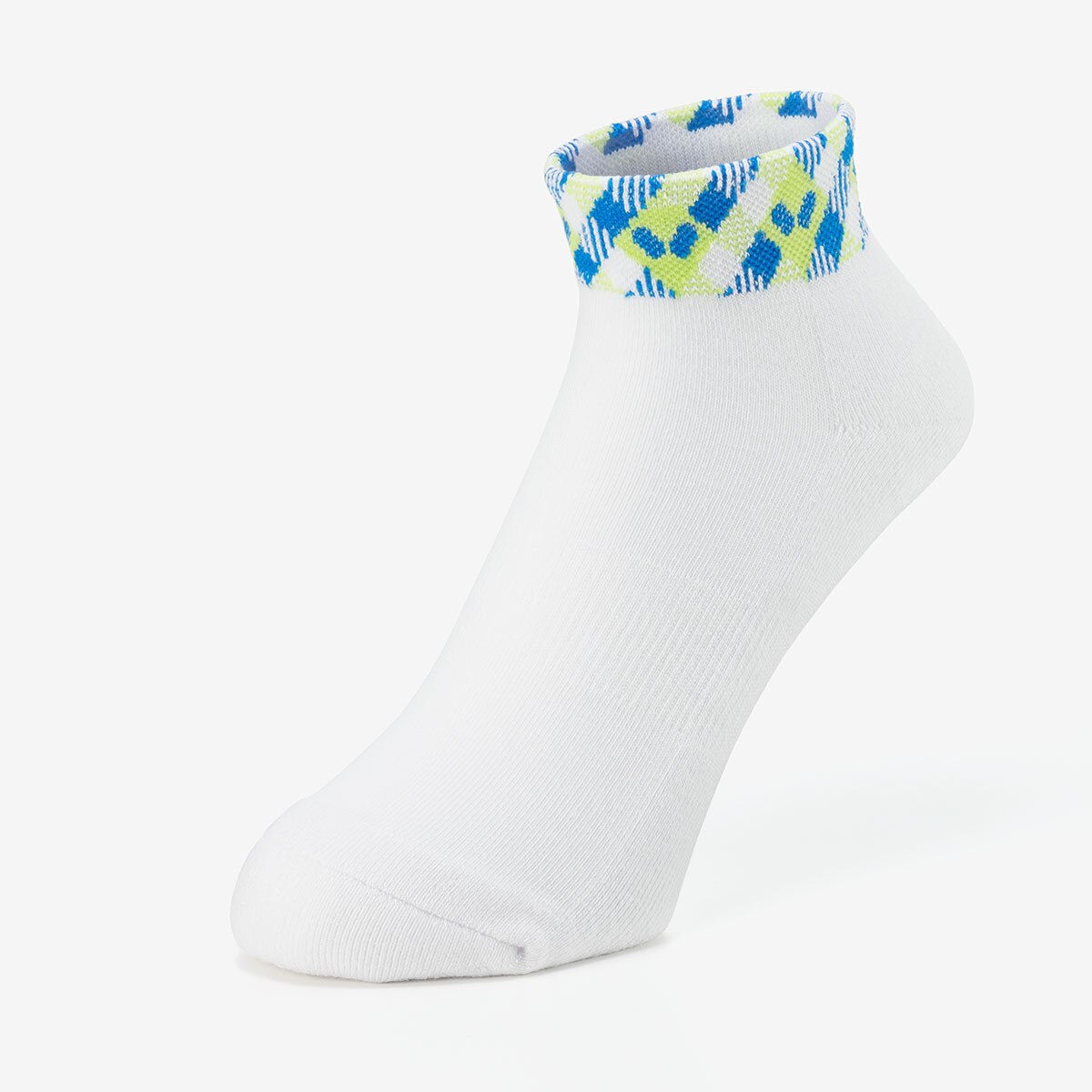 Butterfly Albury Socks - Lime Green